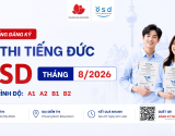 Thông báo tổ chức kỳ thi cấp Chứng chỉ năng lực tiếng Đức ÖSD tháng 08/2026