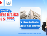Thông báo tổ chức kỳ thi cấp Chứng chỉ năng lực tiếng Đức ÖSD tháng 05/2026
