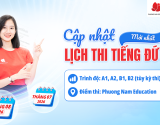 Thông báo lịch thi cấp Chứng chỉ năng lực tiếng Đức ÖSD tháng 07/2026 và tháng 08/2026