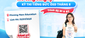 Thông báo về việc mở cổng đăng ký bổ sung kỳ thi cấp Chứng chỉ năng lực tiếng Đức ÖSD tháng 08/2025