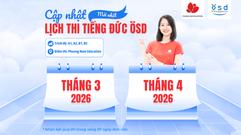 Cập nhật lịch thi OSD mới nhất